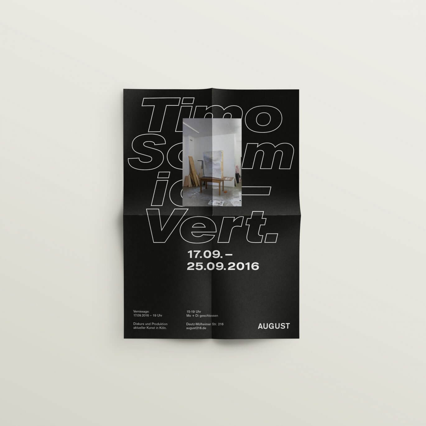 Poster | Veranstaltung | Design | Timo Schmidt | Ausstellung | Typografie