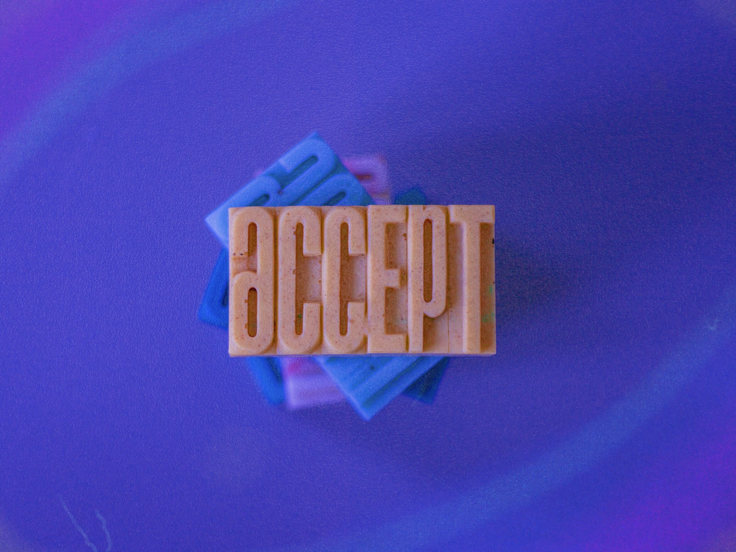 Accept | Letterpress | Soap | Seife